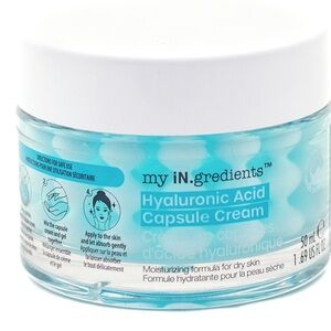 my iN.gredients Hyaluronic Acid Capsule Cream Moisturizing Formula for Dry Skin